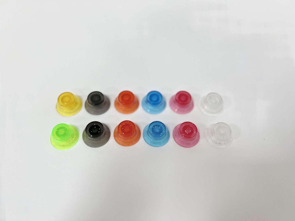 Transparent Barrel-Shaped Electric Guitar Volume and Tone Knob for Bass