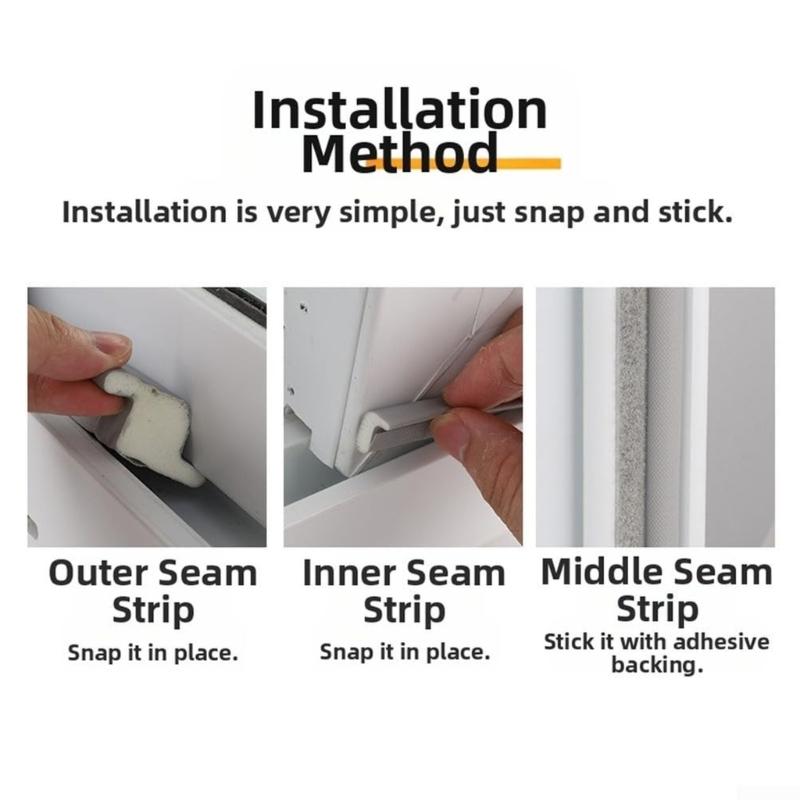Professional Grade Sealing Strips for Sliding Window Optimized Z Shape Ensures Comfortable Indoor Climate