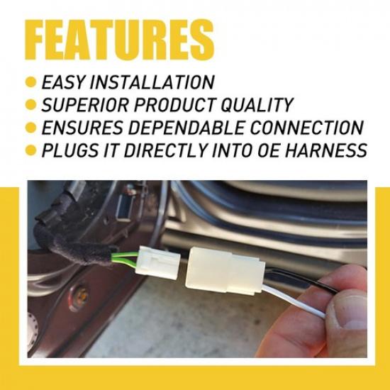 4X Разъем-адаптер жгута проводов динамика двери автомобиля Для Journey Dodge Jeep Замена