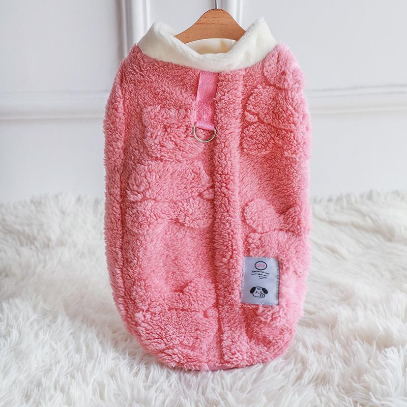 Зимний теплый жилет для собаки, одежда, удобный мягкий плюшевый свитер для собак и кошек, для мальтийских болонок, йоркширских терьеров, одежда для пуделя, чихуахуа, пальто для щенка