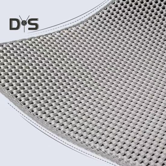 Коврик для кошачьего туалета, водонепроницаемый, не пропускающий мочу, коврик-ловушка, двухслойный дизайн с сотами, нескользящий коврик для кошачьего туалета, принадлежности для котят