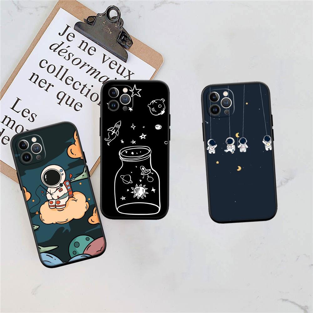 FM6 Чехол-астронавт Космос Луна для Samsung M06 M15 M16 M35 M55 M56 A36 A42 A50 A50S A51 A52 A32 A33 A05 A05S A06 A16 A20