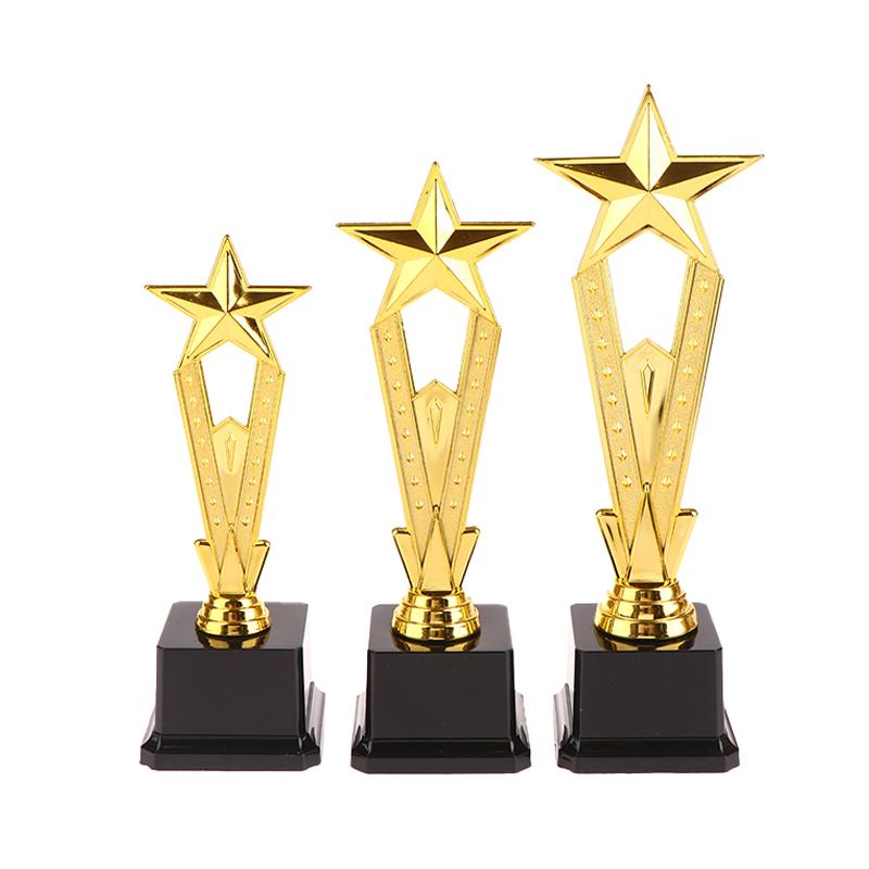 1 шт. детские наградные трофеи, игрушки, пластиковые звездные трофеи для детей, награды за соревнования, призы, сувениры, подарки