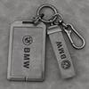 OEBX9 New Grey Leather Car Key Case Cover For BMW 1 3 5 7 8 Series X1 X3 X5 X6 X7 F30 G20 F34 F31 G30 G01 F15 I3 M4 535le Accessories