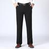Men's  Thin Casual Suit Pants Cotton Classic Business Fashion Stretch Loose Trousers Male Brand Clothes