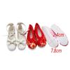 1 Pair 1/3 BJD 1/3 Girl 7.8cm Embroidered Shoess Embroidered BJD 60 Cm Doll Shoes  Kids Gifts