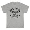 Майк Тайсон Бокс 1984 Тренажерный зал Мужская Серая Размер от S до 5XL