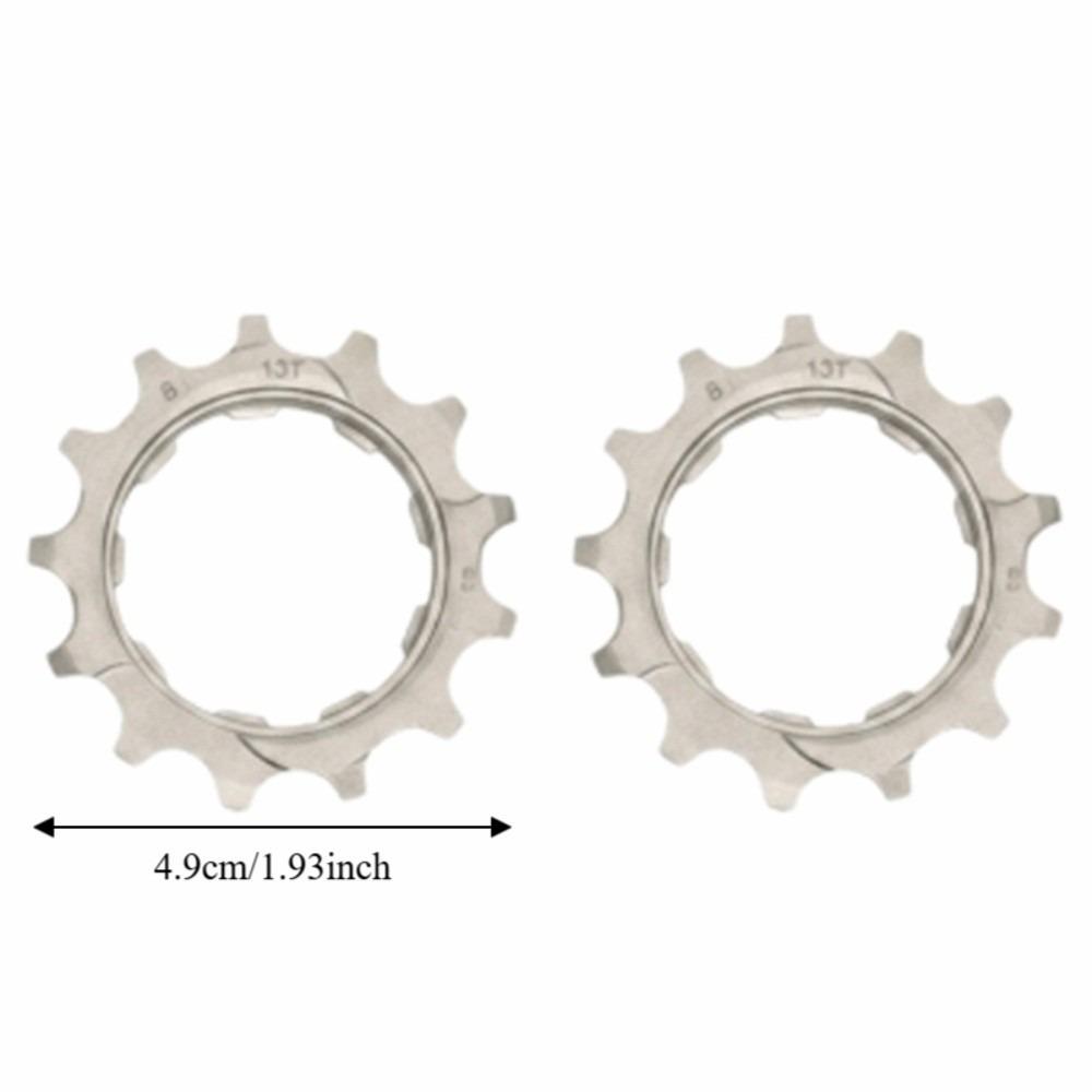 2PCS Steel Bike Freewheel 11T/12T/13T Freewheel Pinion Durable Bicycle Cassette Cog  Bicycle Repair