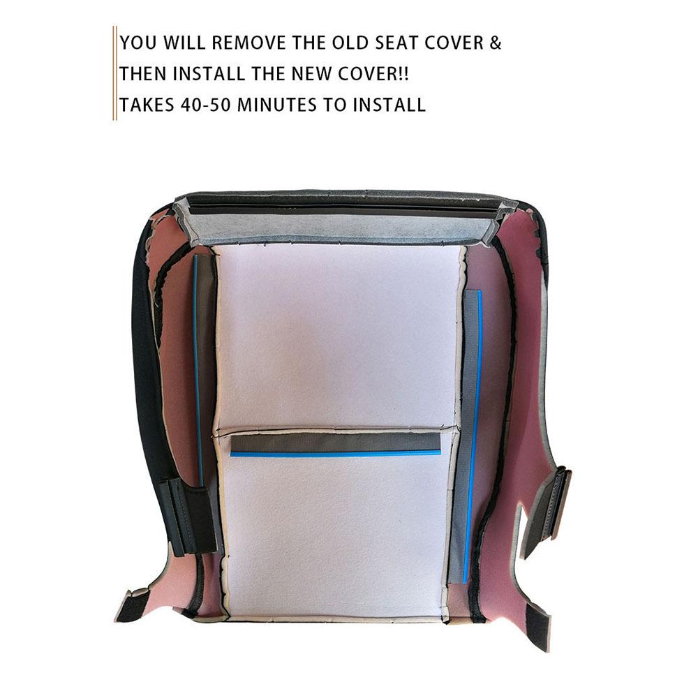 2024New Four Seasons Fit 2007-2014 Chevrolet Silverado Чехол на сиденье водителя Нижний чехол на сиденье автомобиля 1 шт. Передние чехлы на сиденье водителя автомобиля Боковая крышка