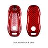 Чехол-брелок из углеродного волокна T-Carbon для ключа автомобиля Porsche New Energy, чехол-брелок, аксессуары для интерьера