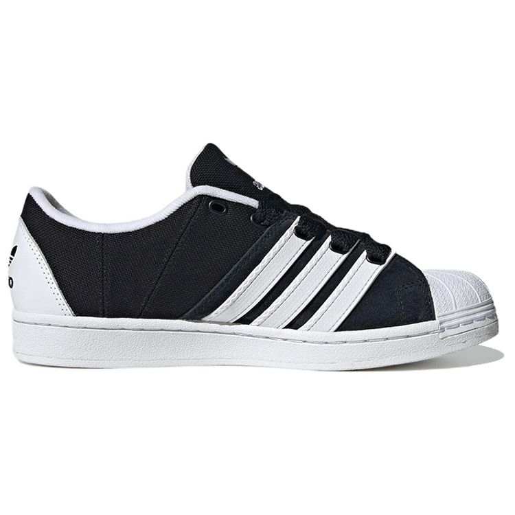adidas Кроссовки Superstar Supermodified Черно-белые Унисекс Core-Black Cloud-White HP2189