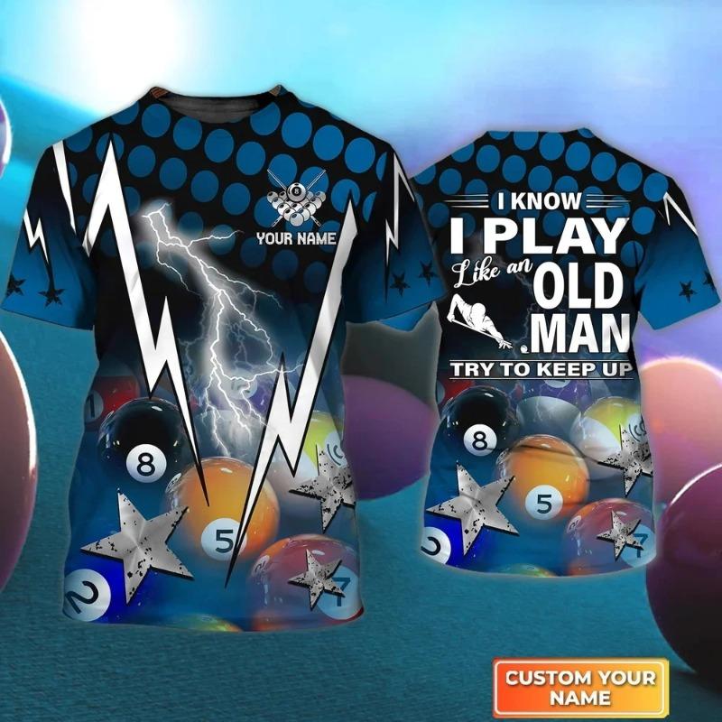 Summer New 3D Printed Table Tennis T-shirt Men's Round Neck Short Sleeve Plus Size Top Casual T-shirt Loose and Comfortable Stre