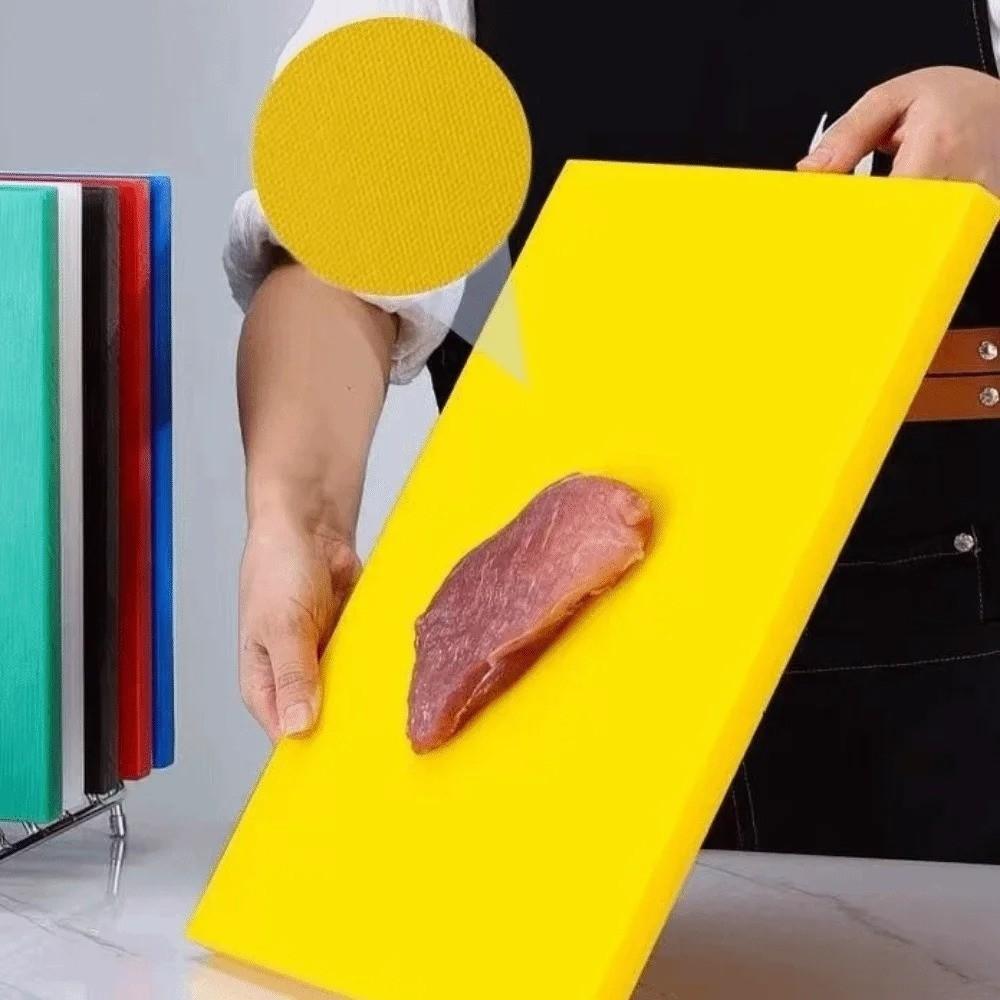 Multi-Purpose Non-Slip Plastic Cutting Board Square Antimildew Charcuterie Board Thickened Chopping Board Kitchen