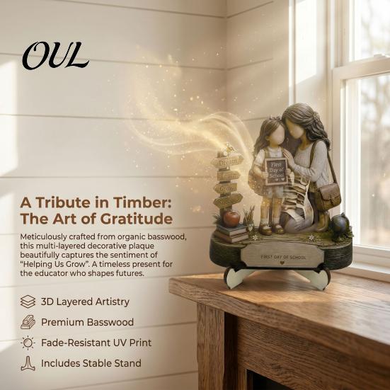 Fine Craftsmanship Decorative Items Wooden Reading Desktop Ornaments for Home Office Decor, Minimalist Figurine, Fashionable Small Creative Art Craft