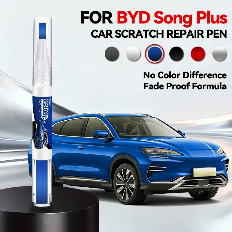Для BYD SONG PLUS Подкраска Ремонтный комплект для дисков Быстрый и легкий ремонт царапин на дисках Краска для обода для ремонта автомобильных дисков Серебристый