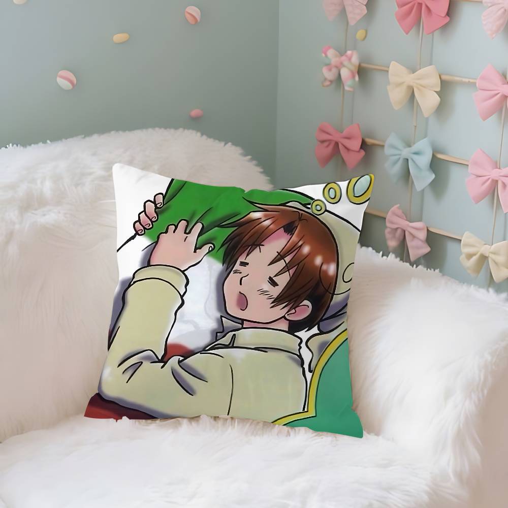 МилыйHhetalia World StarsS Забавный Чехол Плюшевая Ткань Мягкая Наволочка Двусторонний Принт Чехол для Подушки Домашние Подарки