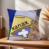Смешная наволочка Xanax для дома, дивана, гостиной, офиса, кофейни, автомобильная наволочка