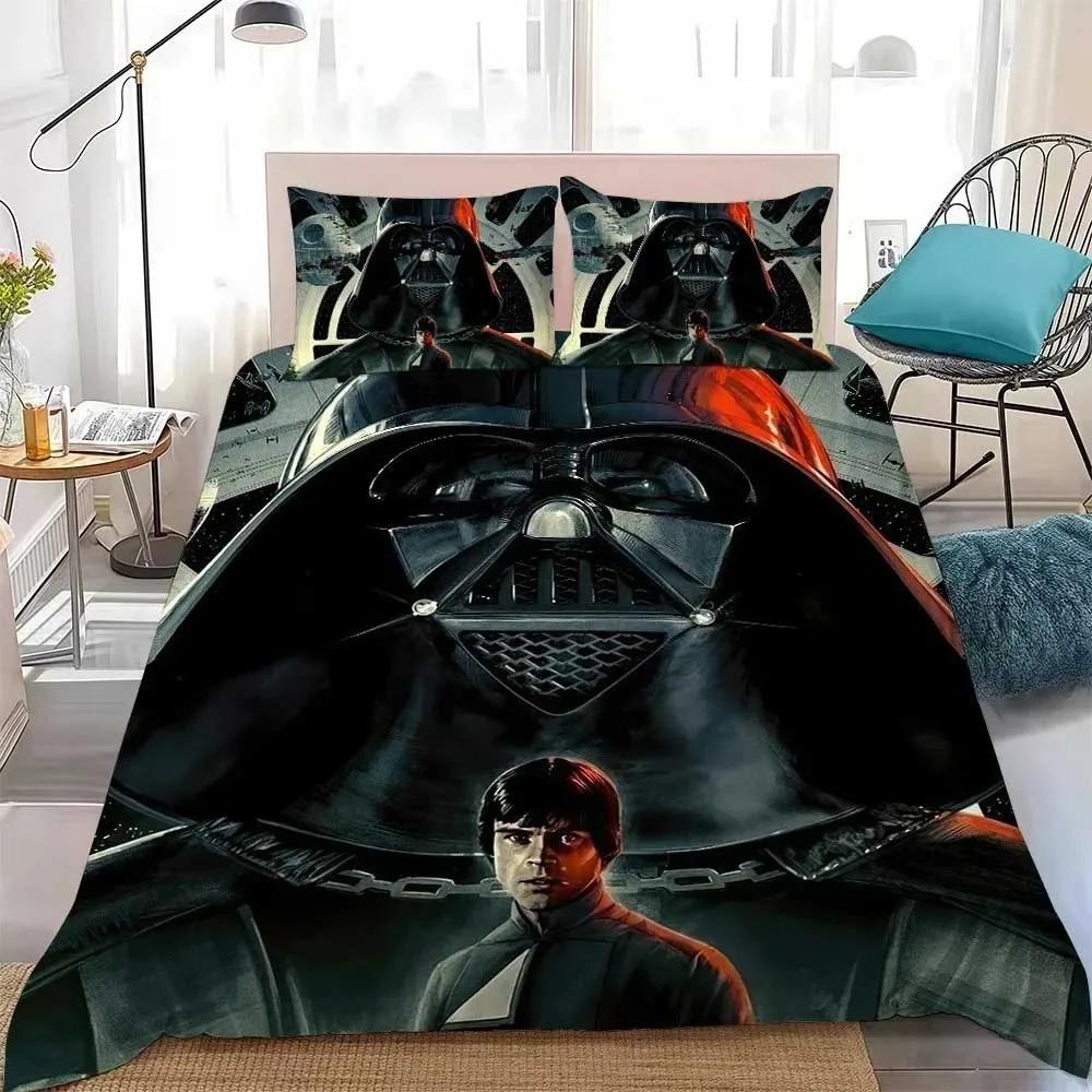 3D PrintingGrogu and Yoda Bedding set Cute Duvet Cover Comforter Soft Quilt Cover and Pillowcas for Teens Children Adults