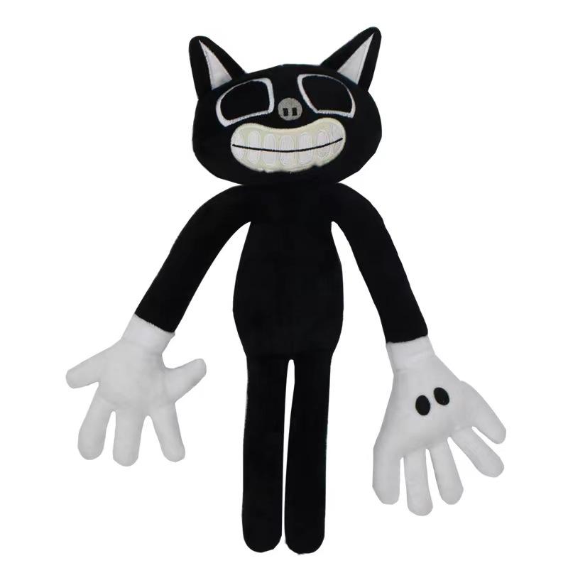 Siren Head Plush Toy Black Cartoon Cat Stuffed Doll Horror Character Figure Kids Birthday Gift