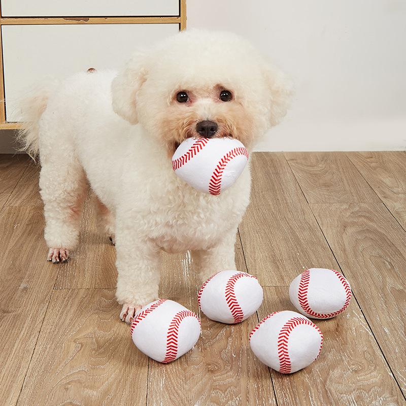 Устойчивая плюшевая бейсбольная бита, бейсбольная игрушка для собак, мягкая пищащая бейсбольная бита, игрушка для собак, интерактивная игрушка для домашних животных, товары для животных