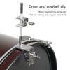Cowbell Clamps Drum Clamps Cowling Mounting Bracket Expansion Clamps, Adjusted