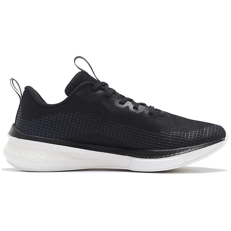Li Ning Red Hare 5 Pro Тканевые Амортизация отскока Износостойкие Нескользящие Низкие Беговые Кроссовки Мужские Черные ARMS003-17