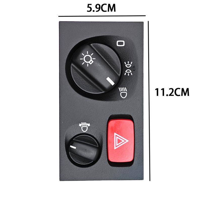 1540672 1540673 Headlight Head Fog Lamp Light Control Switch Button for Scania P G R T - Series 1900317 1900316 2252075