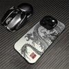 Энергичный Дракон Лазерный Чехол для Телефона для Apple 16/15/14/13/12/11