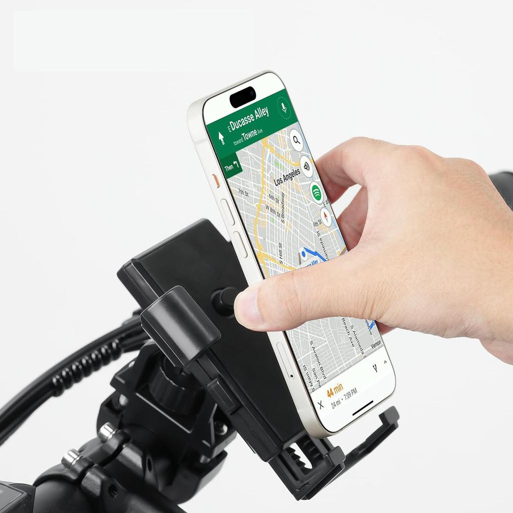 Bike Phone Mount Motorcycle Phone Holder Electric Mountain Car Handlebar Cell Mobile Stands Bicycle Scooter Treadmill Accessories