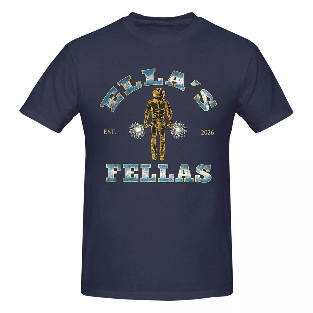 Unisex Ella Langley Ellas Fellas Awesome T Shirt Streetwear Oneck Cotton Tshirt Unisex