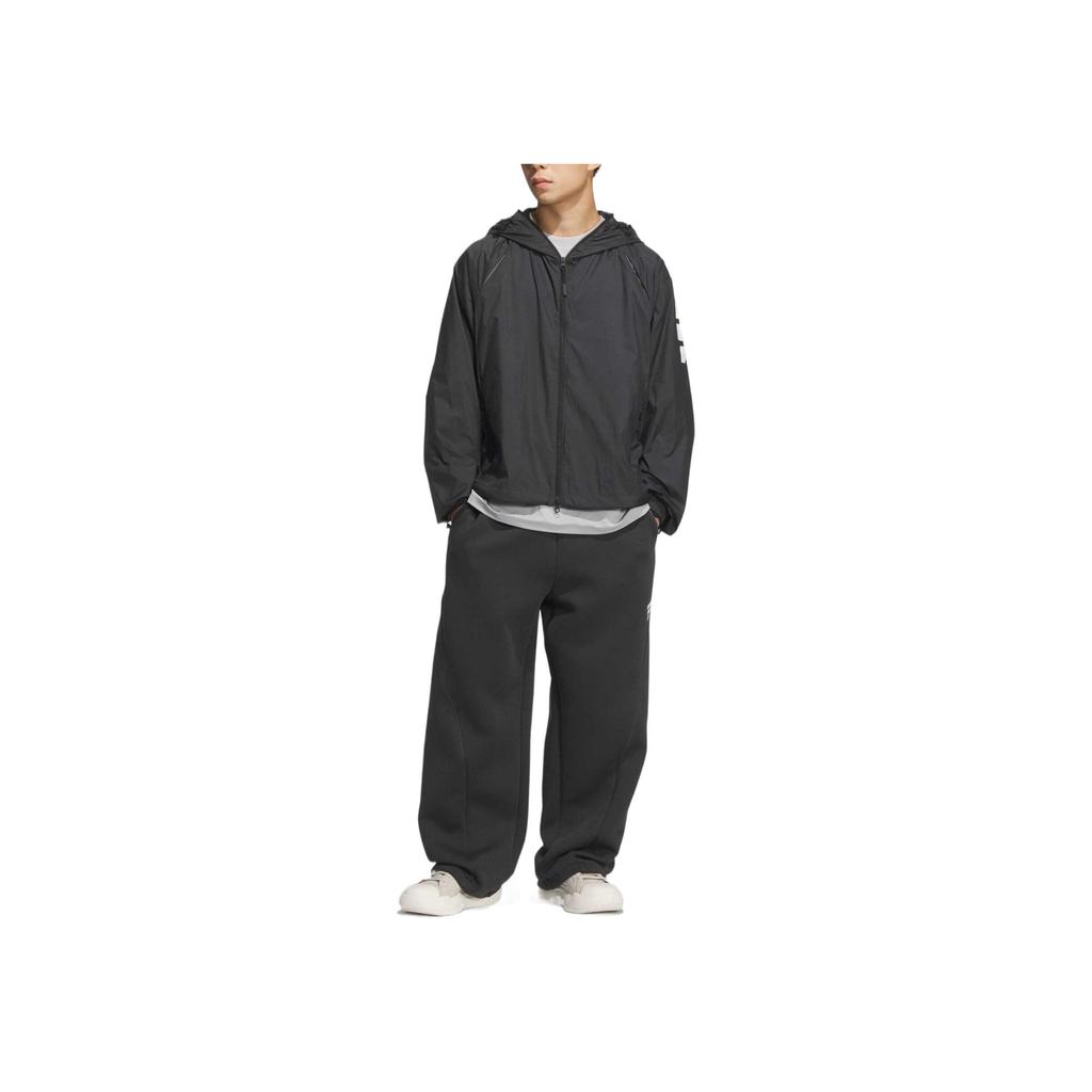 adidas Дышащая удобная мягкая куртка, приятная к коже, мужская куртка цвета карбон-блэк JM6234
