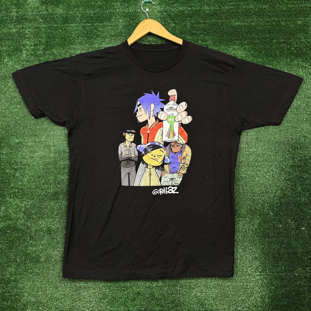 Gorillaz Demon Days Rock Band Size Large Unisex T-Shirt