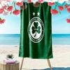 Пляжное полотенце AC Omonia Print, Большое мягкое быстросохнущее полотенце для пляжа, кемпинга, плавания