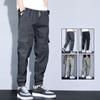 Spring and Fall Models Tide Men's Casual Long Pants Fall Loose Bunched Foot Harlan Pant Plus Size