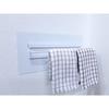 Q-ho Metal Works Slim Color Galvanized Sheet with Adhesive, White, 0.27 x 150 x 300 mm, L9085