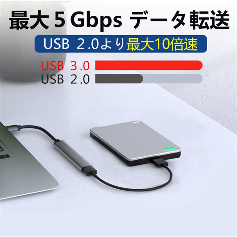 И компактный USB-хаб для Windows и совместимый с Surface и другими, идеально подходящий для удаленной работы и ультратонкий, легкий, 4-портовый с питанием от шины 3.0