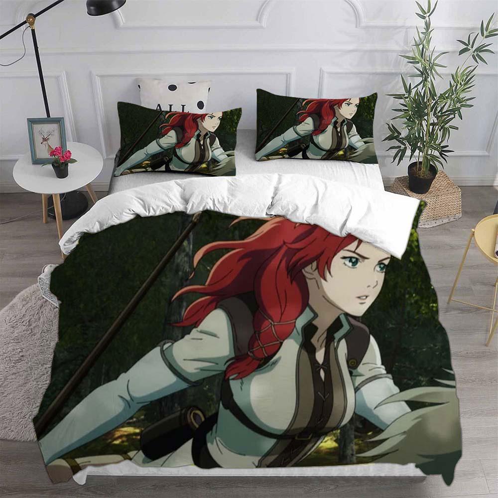 The Lord Of The Rings War Of The Rohirrim Bedding Sets Bed Cover Comforter Duvet Cover Pillow Case 2-3 Pieces Sets