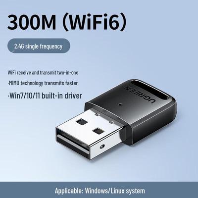 Беспроводной двухдиапазонный USB-адаптер UGREEN WiFi 6 (Китайская версия)