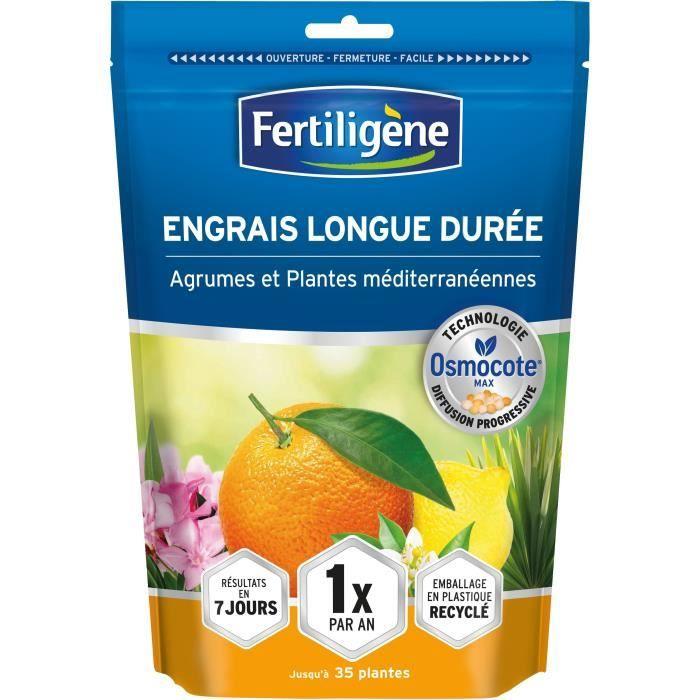 FERTILIGÈNE - Engrais Longue durée Osmocote max Agrumes et Plantes méditerranéennes 700g