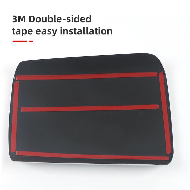 Для Hyundai Tucson NX4 2022 2023 ABS углеродное волокно автомобильный центральный подлокотник чехол отделка наклейки украшения