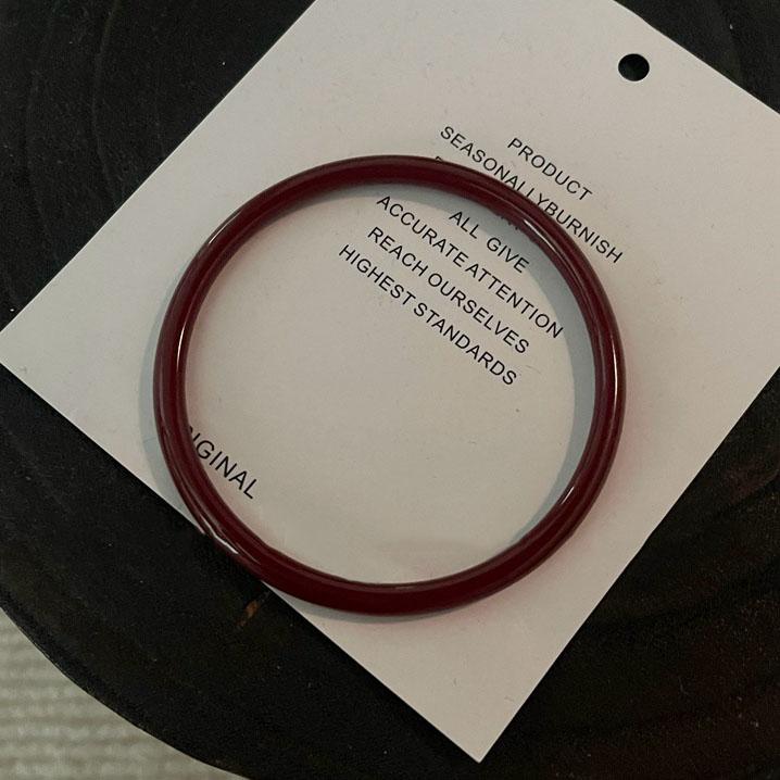 Ретро-браслет из киновари, простой темпераментный женский звенящий браслет, ювелирные изделия, подарки на вечеринку