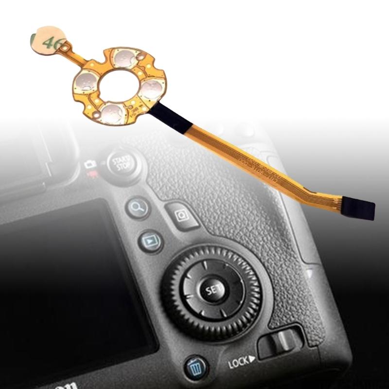Easy To Install Replacement Key Board Flexible Cable for 6D SET Cameras Repair Enhancing Durability and Performances