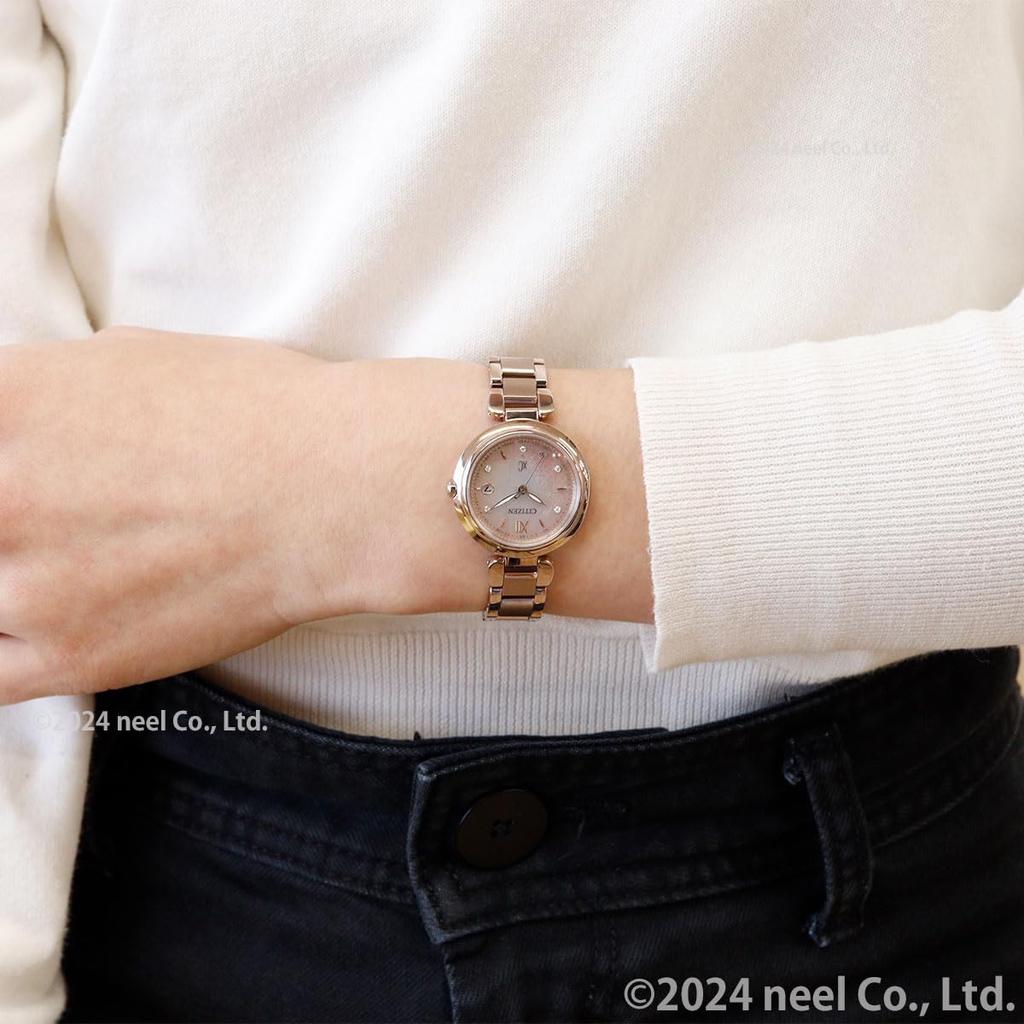 Citizen XC Waterproof Limited Edition Sakura Pink Women's Eco-Drive Light-Powered Radio-Controlled Watch, (ES9467-89N)