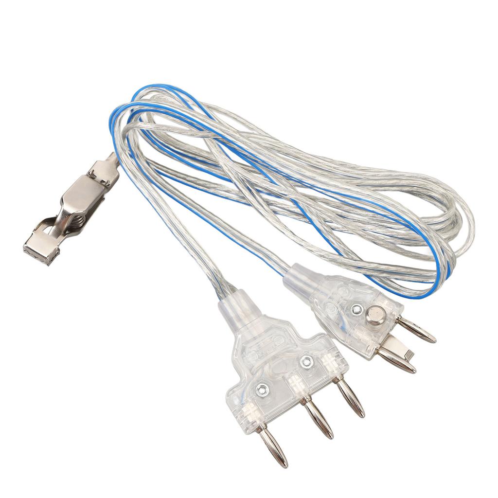 Fencing Saber Foil Epee Body Cord Stainless Steel Plastic Transparent Fencing Head Wire for