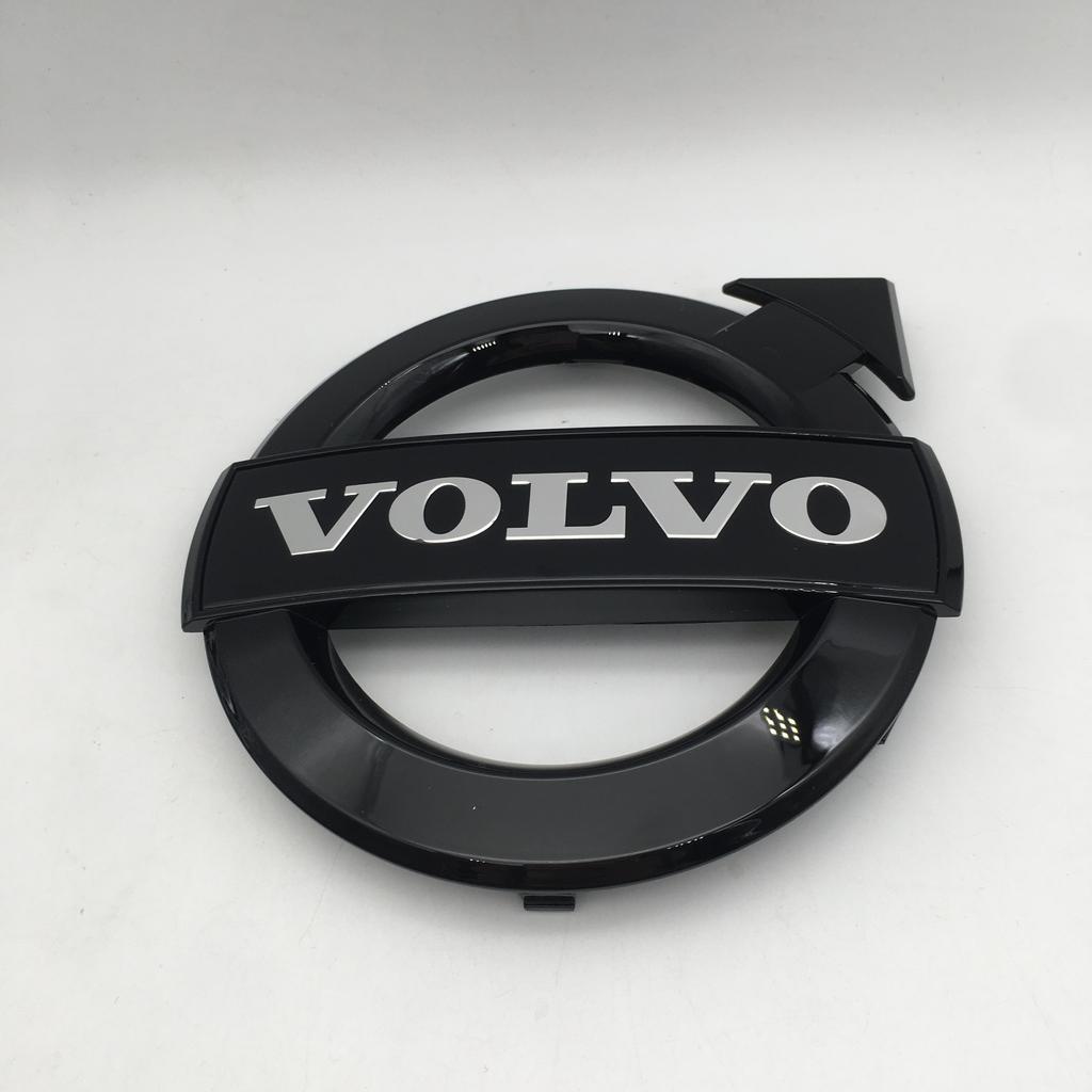 fqshd6 1pcs 3D for VOLVO XC60 XC90 Car Emblem Front Grille Hood Bonnet Sticker Badge Decal Styling auto accessories