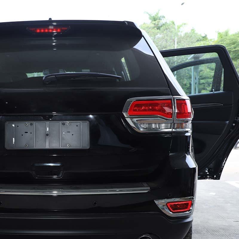 Декоративные наклейки на задние фонари автомобиля для Jeep Grand Cherokee 2014-2020, внешние аксессуары для автомобиля, АБС-пластик