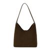 Retro Casual Simple Tote Bag, New Autumn and Winter Large-capacity Commuting Armpit Bag, Handbag, Shoulder Women's Bag
