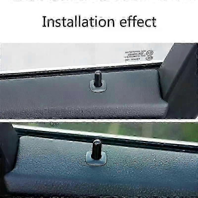 Plastic Car Door Lock Button Pin Screw Knob Black Car Auto Accessories Replacemnet Part for BMW F10 F02 F07 E70 525 730 X1 X6,zxl