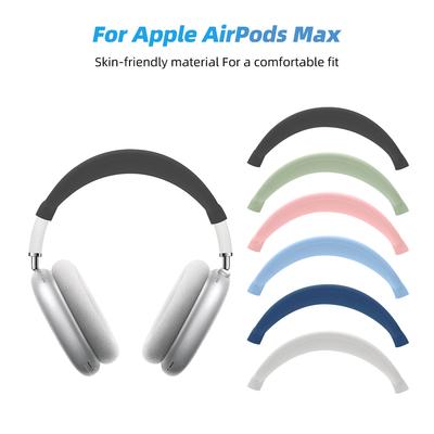 Мягкий противоударный чехол-повязка на голову для AirPods Max, силиконовый защитный чехол для наушников, сменный чехол, аксессуары для наушников