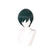 Anime 35cm Maki Zenin Cosplay Wig Anime Jujutsu Kaisen Christmas Dark Green Short Heat Resistant Synthetic Hair Wigs